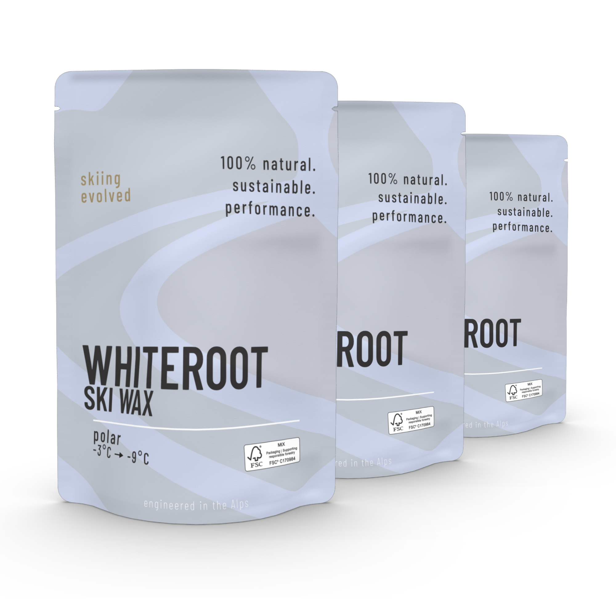 WhiteRoot Polar — 3er-Set