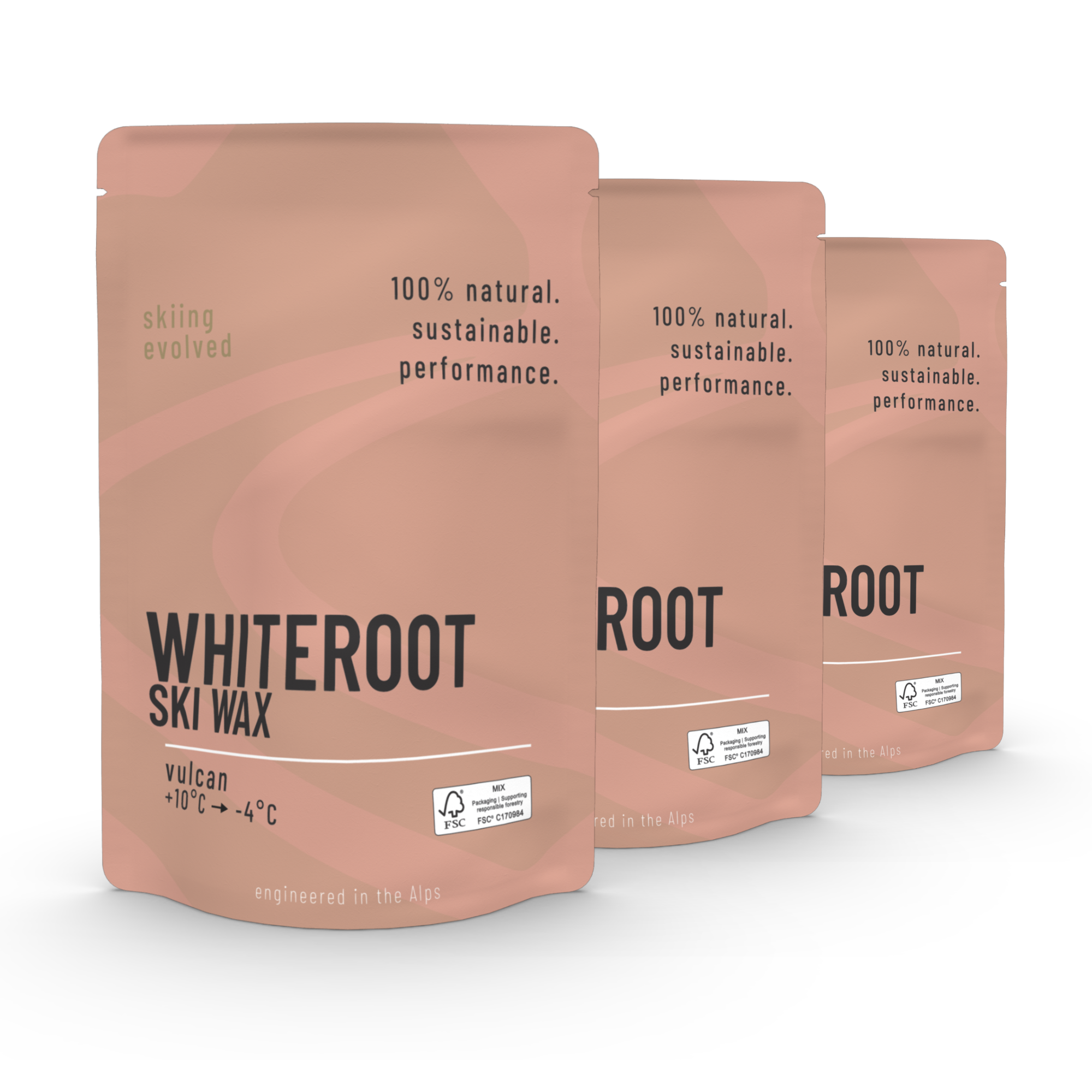 WhiteRoot Vulcan — 3er-Set